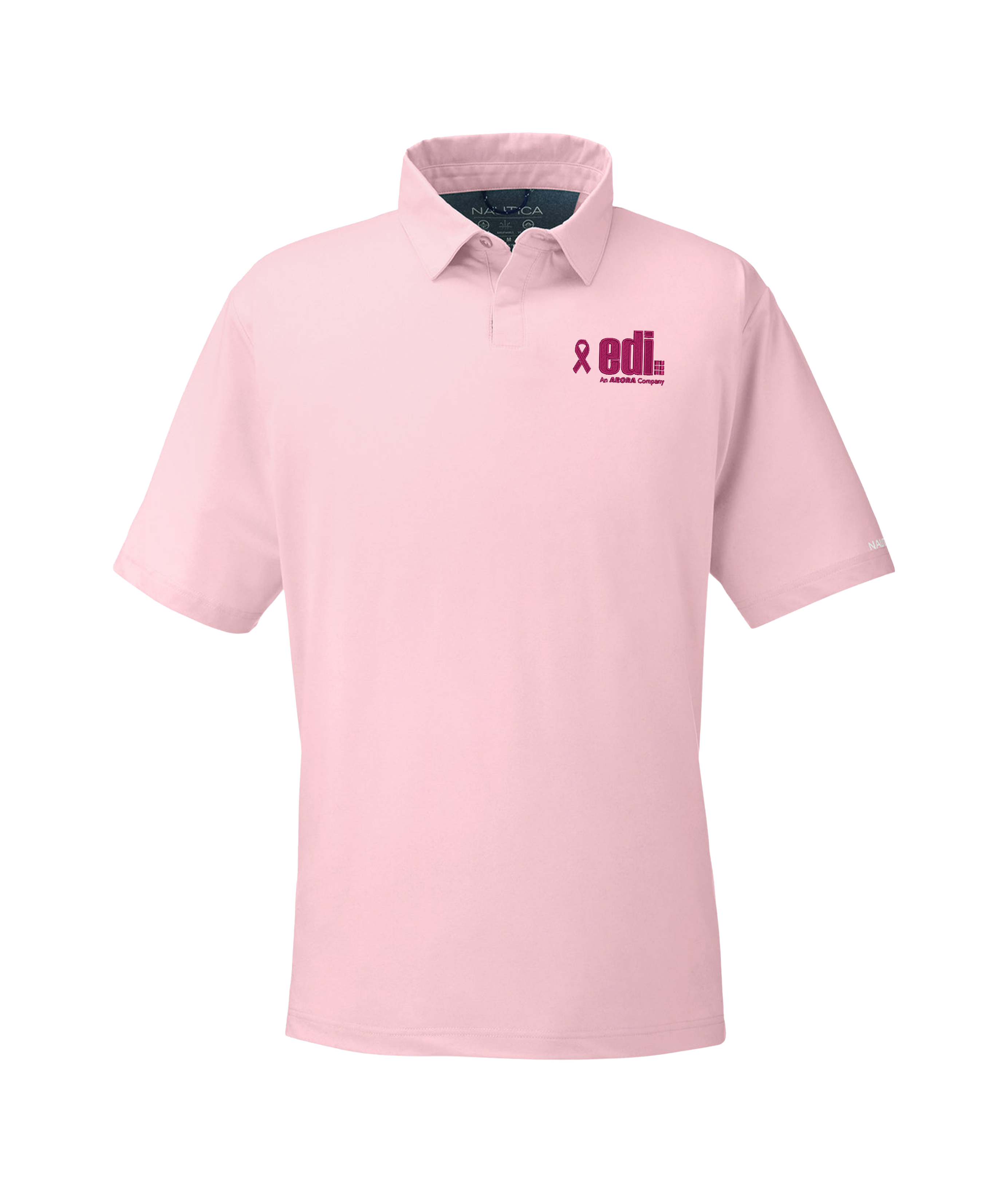Nautica Men's Saltwater Stretch Polo for Breast Cancer Awareness